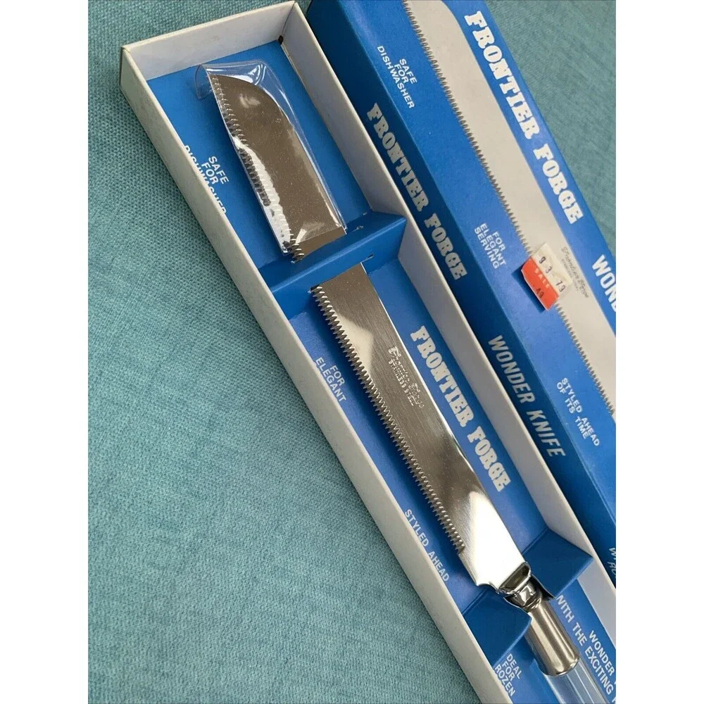 Frontier Forge Wonder knife Robin Edge Stainless Steel Dishwasher Safe NEW